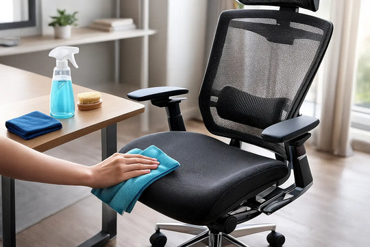 Cara Membersihkan Kursi Kantor Mesh dan Fabric