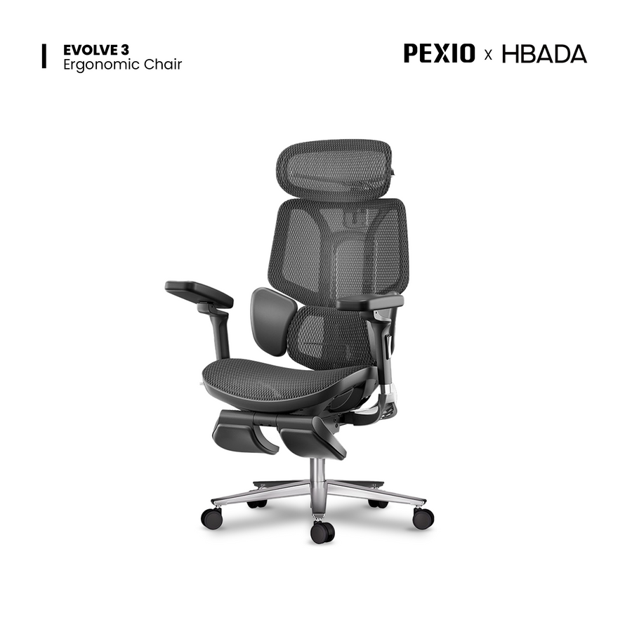 Pexio X HBADA Kursi Kantor Ergonomis Evolve 3