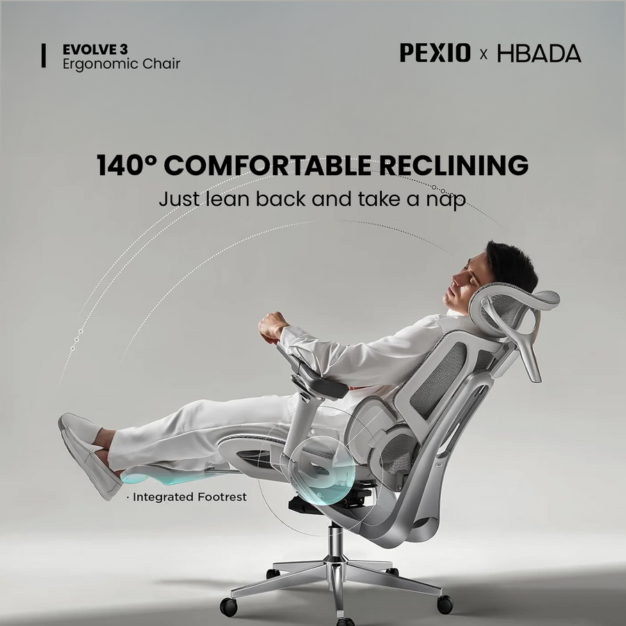 Pexio X HBADA Kursi Kantor Ergonomis Evolve 3