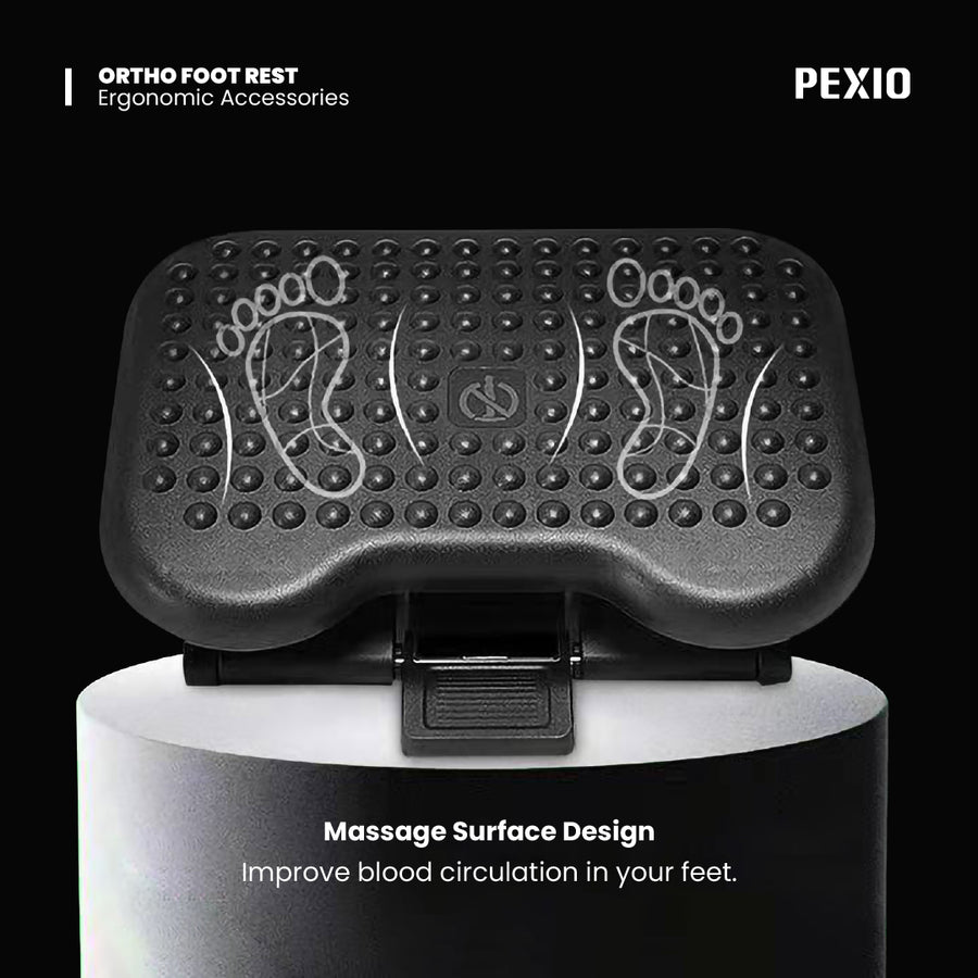 ORTHO FOOTREST Under Desk Ergonomic Footrest